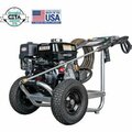 Fna Group Simpson® Industrial Gas Pressure Washer W/ Honda GX390 Engine & AAA Pump, 4400 PSI, 4.0 GPM 61028